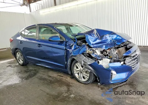 2020 Hyundai Elantra Sel z USA, uszkodzony, nr VIN 5NPD84LF0LH581525